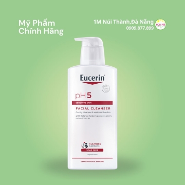Sữa rửa mặt Eucerin pH5 Facial Cleanser Sensitive Skin 400ml