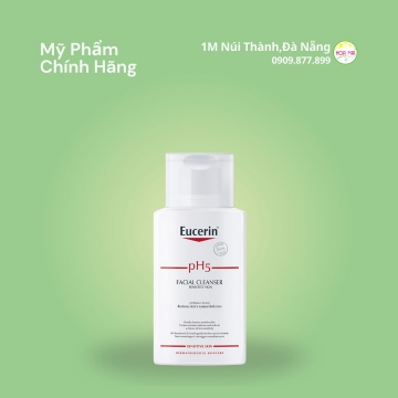 HĐ Sữa rửa mặt dịu nhẹ Eucerin pH5 Facial Cleanser Sensitive Skin 100ml