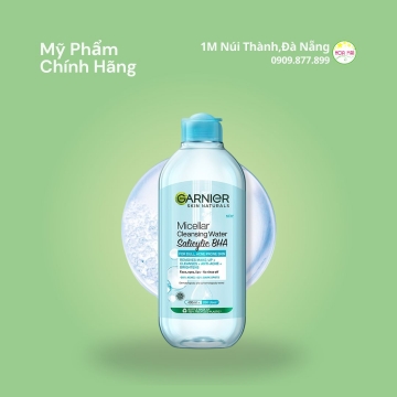 HĐ Tẩy Trang Garnier Micellar Salicylic BHA Water For Oily & Acne-Prone Skin 400ml